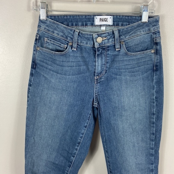 PAIGE Verdugo Ankle Distressed Knee Jeans Size 27 - Picture 9 of 10